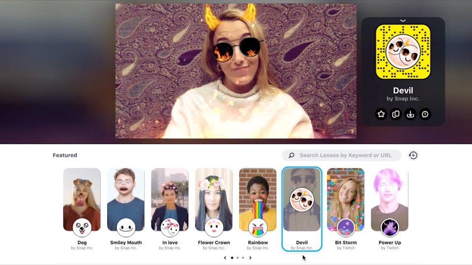 مرشحات Snap Camera لن تعمل على أجهزة Mac وأجهزة سطح المكتب ابتداء من 25 يناير