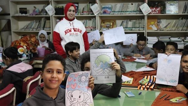 ٦٣ طالبا يستفيدون من حملة "أقرأ. فكر. لمستقبل أفضل" لمكتبة دمنهور