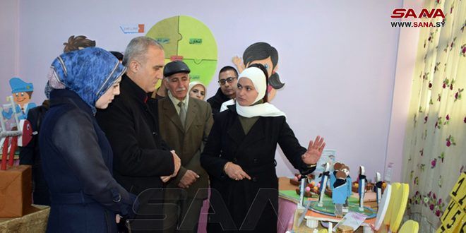 افتتاح معرض لاستراتيجيات التعلم في حلب