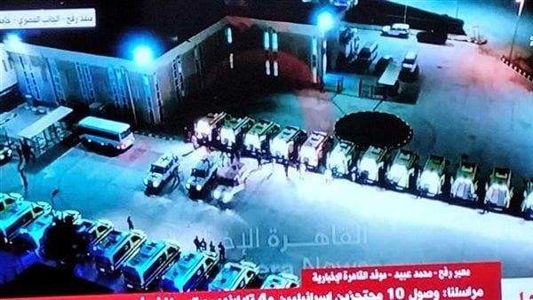 وصول 10 أسرى إسرائيليين و4 تايلانديين إلى معبر رفح ضمن الدفعة السادسة