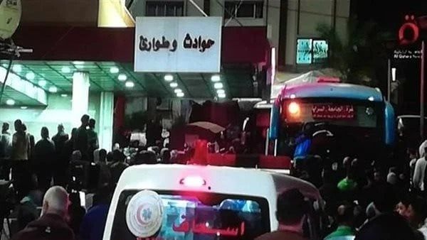 نقل مصابي قصف الاحتلال الإسرائيلي إلى مستشفى ناصر بخان يونس