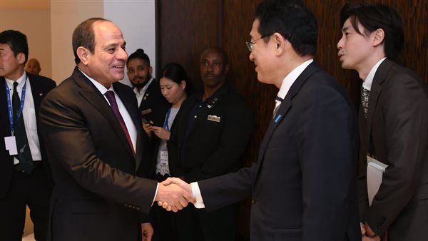 السيسي: حريصون على تعزيز التعاون مع اليابان في الصناعة والنقل والطاقة والتعليم والسياحة والثقافة
