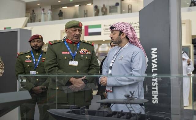 الإمارات تشارك بشكل موسع في معرض الدفاع العالمي بالمملكة