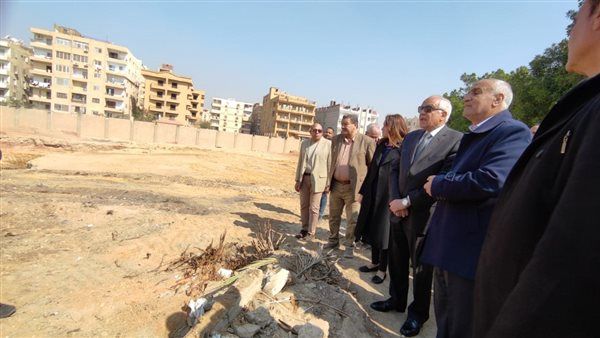 محافظ الجيزة: ضخ 75 ألف م3 يوميا من المياه لتحسين ضغط المياه بحدائق الأهرام (صور)
