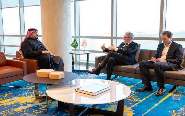 الإبراهيم يبحث مع مؤسس "منتدى برلين للحوار" تطورات الاقتصاد العالمي
