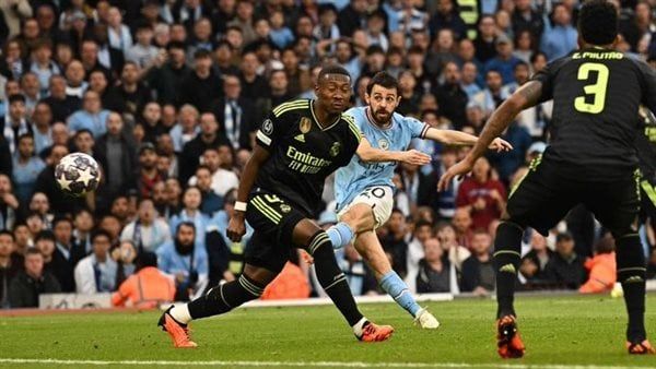 دوري أبطال أوروبا، ريال مدريد يتقدم على مانشستر سيتي 1/2 بعد 15 دقيقة