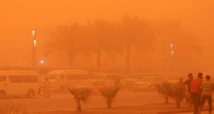 عاصفة رياح وأتربة تغطي مصر اليوم "إغلاق النوافذ والالتزام بالكمامات"