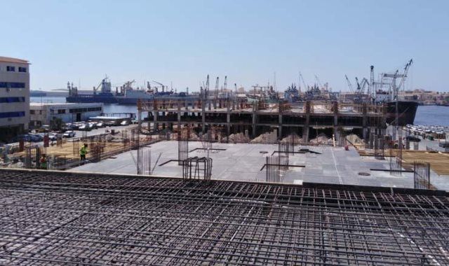فيديو.. تعرف على جراج ميناء الإسكندرية متعدد الطوابق