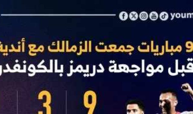 9 مباريات جمعت الزمالك مع أندية غانا قبل مواجهة دريمز اليوم.. إنفوجراف