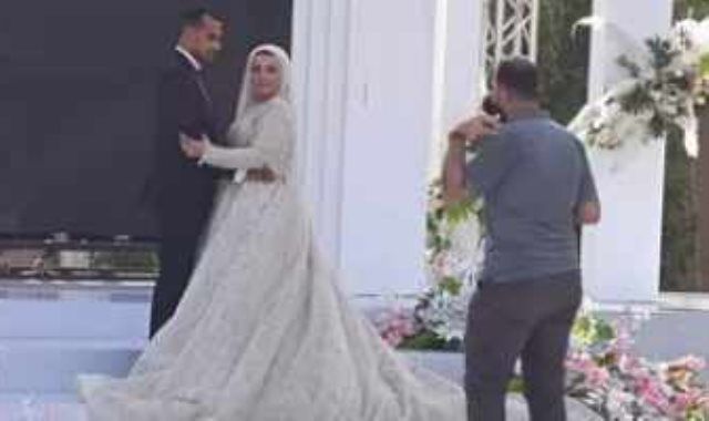 أشرف روقا يحتفل بزفافه وسط حضور نجوم الزمالك