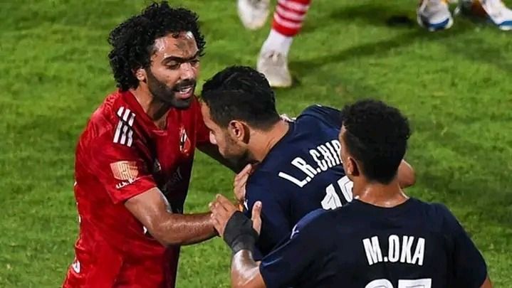 عاجل | الحكم بـ"حبس" حسين الشحات لمدة عام بسبب الاعتداء على الشيبي