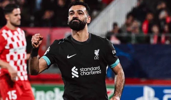 صلاح يغرد وحيدًا على عرش ليفربول ويعادل "رقم جيرارد المميز"