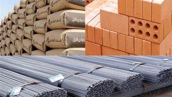 أسعار مواد البناء والتشطيب في الأسواق المحلية مساء اليوم السبت