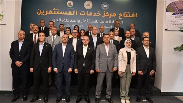 محافظ القليوبية: المنطقة الاستثمارية «كومباوند» متكامل يختصر مشوار المستثمر