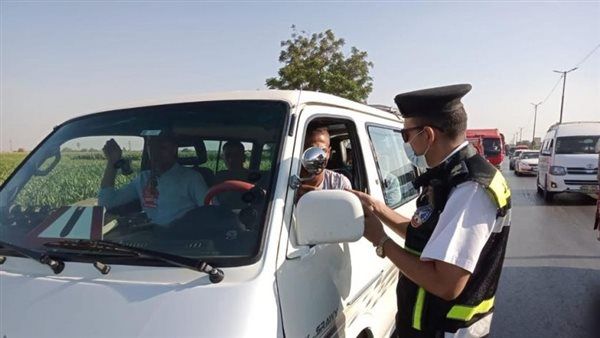 ضبط 112 ألف مخالفة مرورية و7 أطنان دقيق وقضايا عملة خلال 24 ساعة