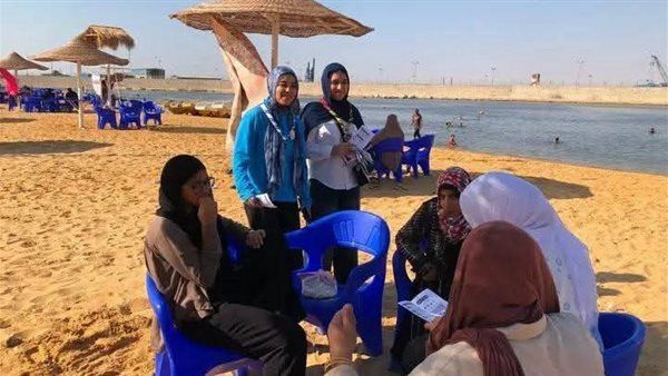 "معًا من أجل شواطئ نظيفة"، سنوسيرت الكشفية تواصل حملتها التوعوية لحماية شواطئ الإسماعيلية (صور)