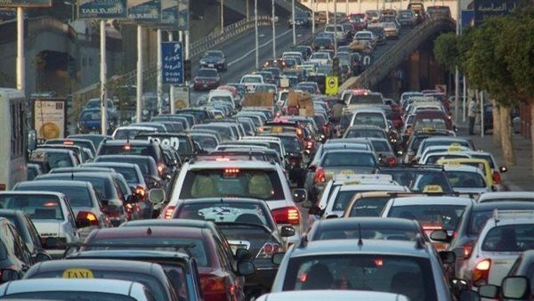 حالة المرور اليوم الأحد، انتظام الحركة مع كثافات متحركة بسبب زيادة الأحمال