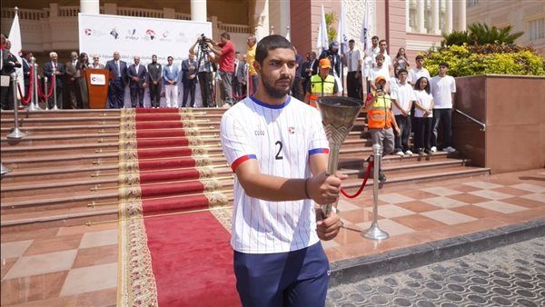الجامعة البريطانية تستضيف مسيرة شعلة الدورة الثانية عشرة من بطولة الألعاب الأفريقية للجامعات
