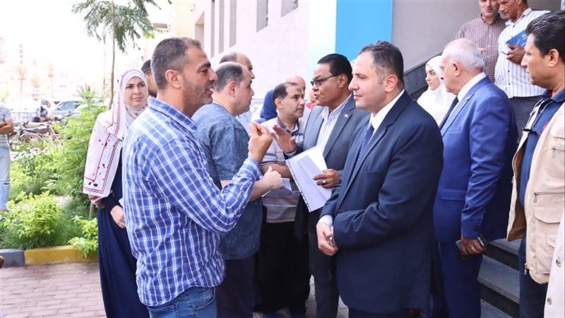 محافظ دمياط يتابع