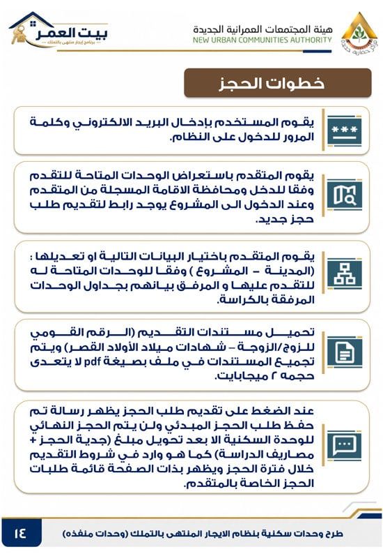 كراسه شروط الايجار التمليكى  (14)