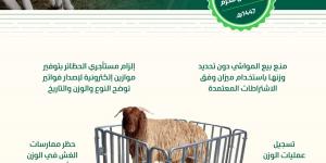 «البيئة» تعلن ضوابط بيع المواشي الحية بالوزن