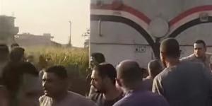 قطار ينهي حياة سيدة بالقرب من عزبة مهران جنوب ملوي