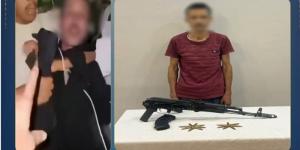 كواليس القبض على شاب يرتدي ملابس نسائية بزعم محاولة تخدير طفل وخطفه في قنا