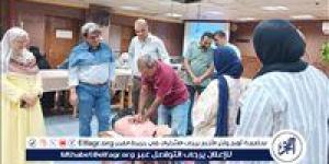 برامج تدريبية لرفع كفاءة الصيادلة والتمريض بعيادات التأمين الصحي ببني سويف