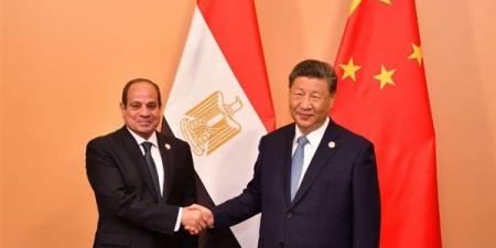 السيسي يستقبل رئيس الصين اليوم