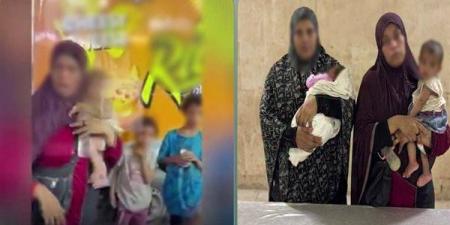 قيديو يوثق الواقعة، القبض على سيدتين بتهمة استغلال رضيعين في التسول بدار السلام