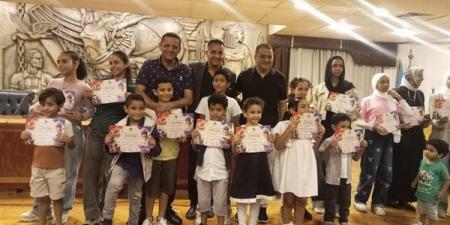 "الصحفيين" تختتم النسخة الثانية من معرض "المواهب " وتكرّم الأطفال المشاركين