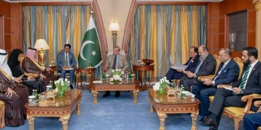"القصبي"
      يلتقي
      رئيس
      حكومة
      باكستان
      و5
      وزراء
      ومسؤولين
      بالرياض