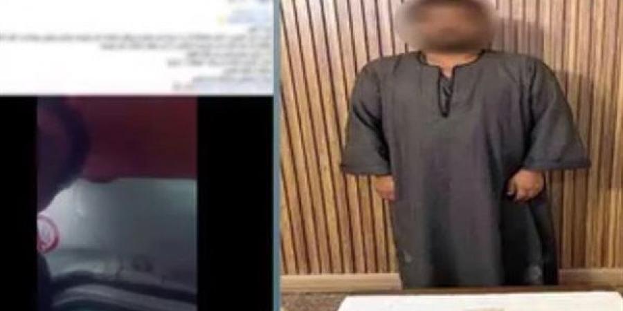 فيديو صادم، ضبط عامل بتهمة ارتكاب أفعال خادشة داخل ميكروباص في الفيوم