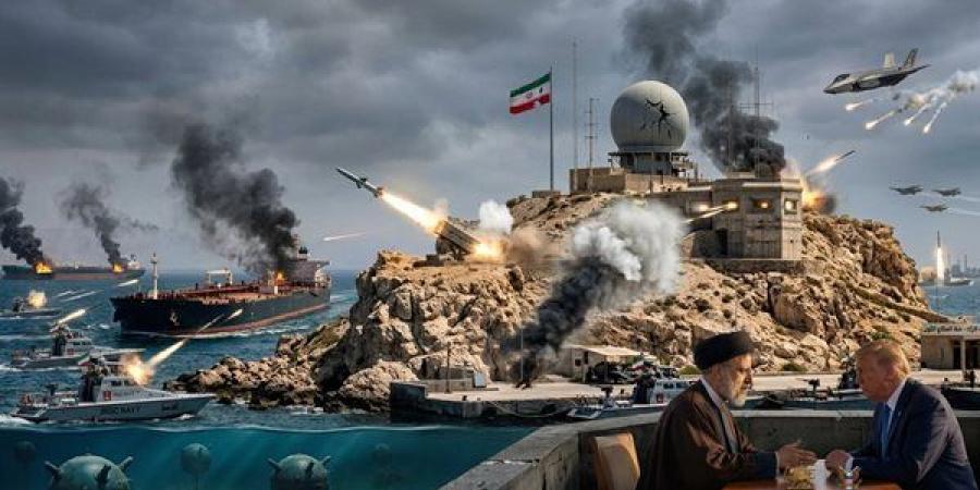 لماذا تستهدف واشنطن جزيرة لارك؟.. تضم قاعدة عسكرية للحرس الثوري.. وتوصف بــ"عين إيران" لمراقبة حركة الملاحة وناقلات النفط في مضيق هرمز
