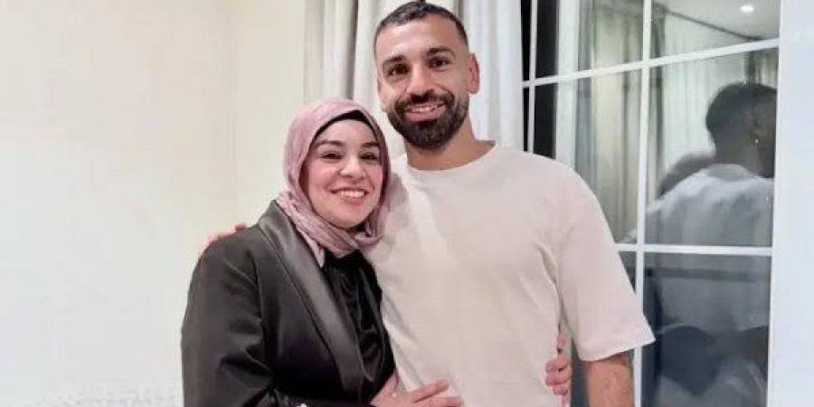 على أنغام أغنية وائل جسار، شقيقة محمد صلاح تحتفي بمولوده الجديد وتكشف عن اسمه