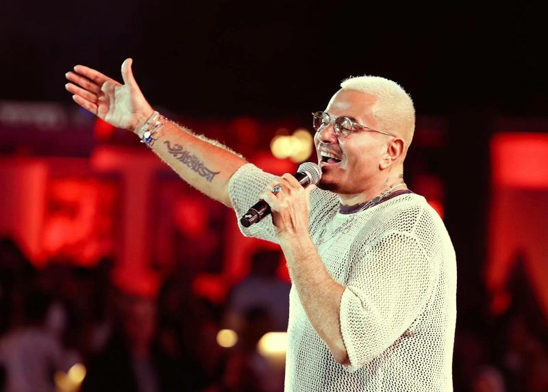 حفل كامل العدد لـ عمرو دياب بحضور كل نجوم مهرجان GFF9