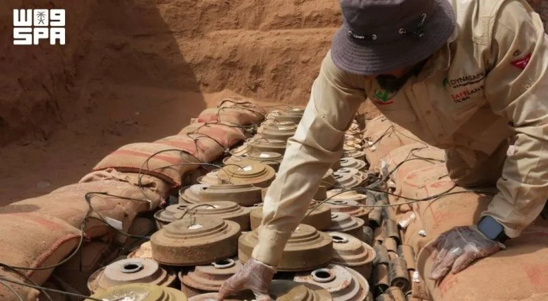 «مسام» ينزع أكثر من 900 لغم من مختلف الأراضي اليمنية في أسبوع