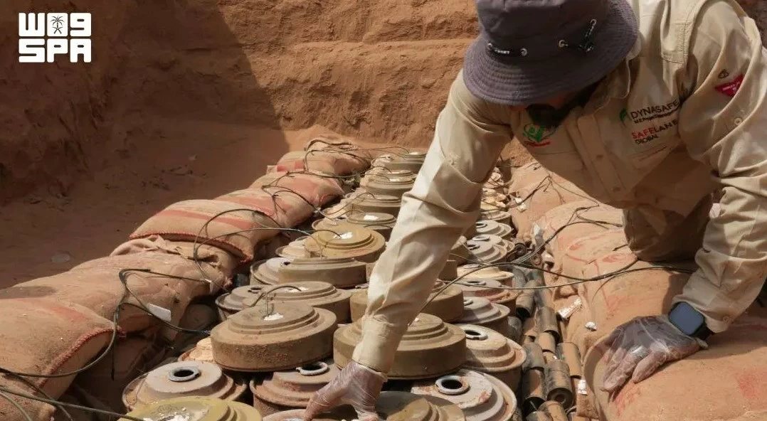 «مسام» ينزع أكثر من 900 لغم من مختلف الأراضي اليمنية في أسبوع