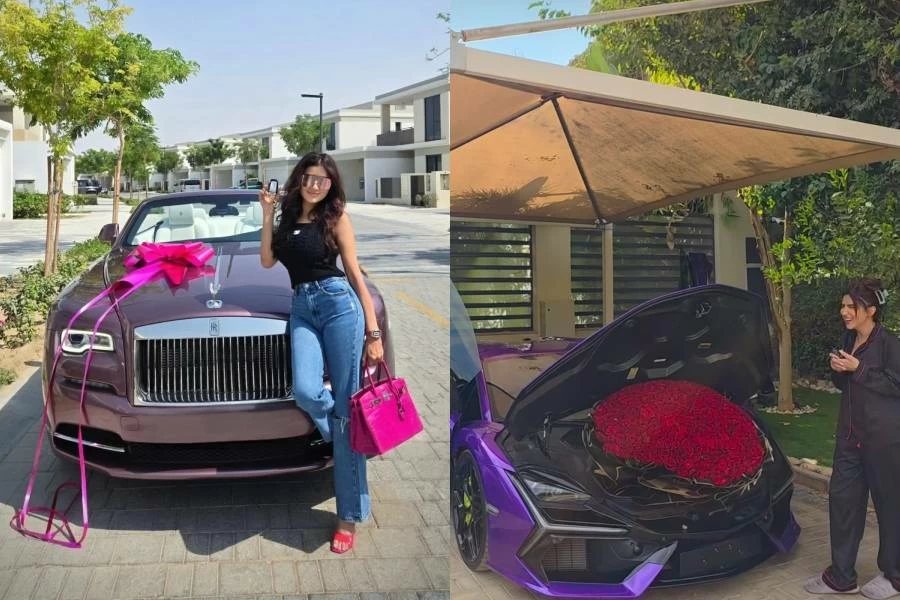 سيارات فارهة ومفاجآت مميزة.. كيف يحتفل محمد سامي ومي عمر بأعياد ميلادهما؟