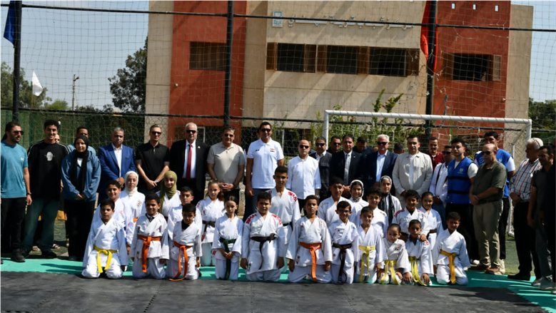 وزير الرياضة ومحافظ الغربية يتفقدان المنشآت بمركز شباب نهطاي بزفتى