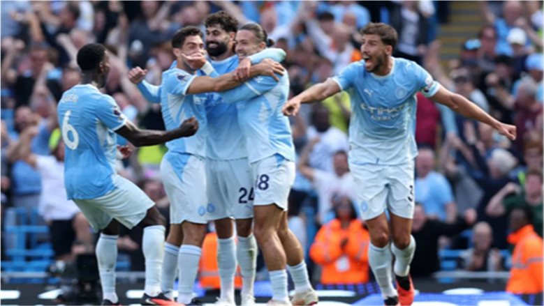 مانشستر سيتي يسعى لتعزيز صدارة الدوري الإنجليزي أمام أستون فيلا