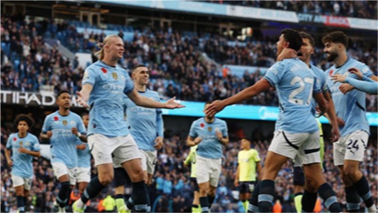 هالاند يقود هجوم مانشستر سيتي أمام أستون فيلا في الدوري الإنجليزي