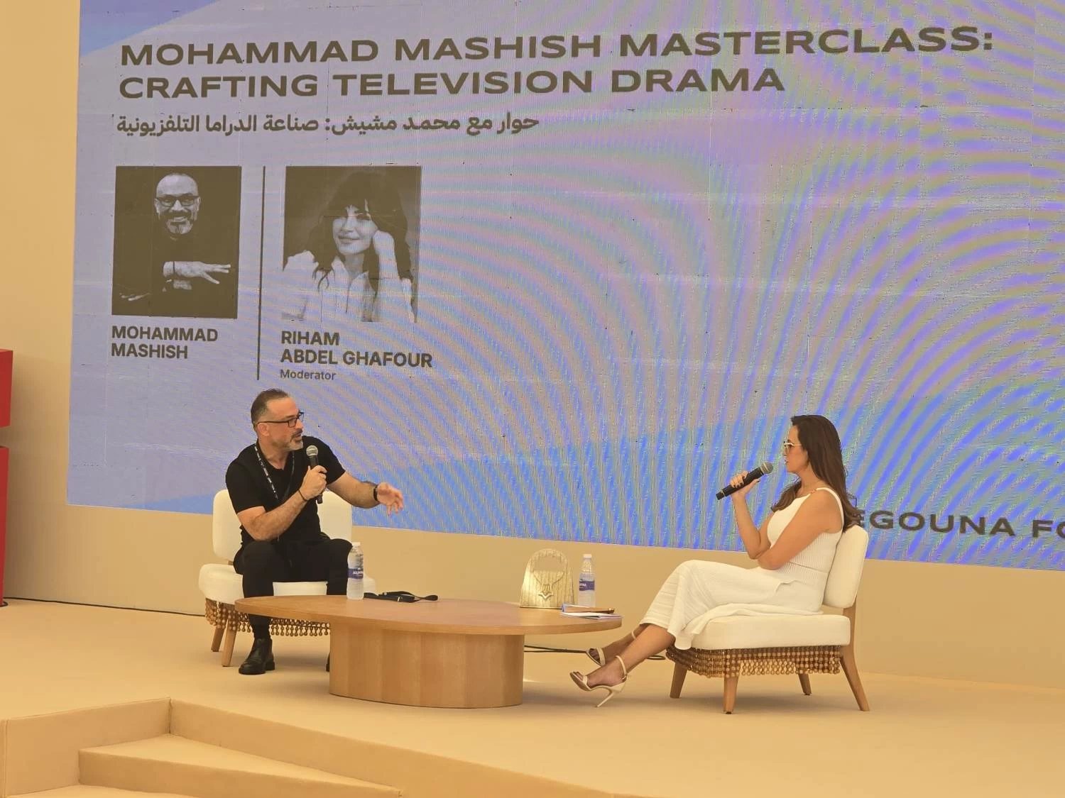 محمد مشيش في مهرجان الجونة: التلفزيون إلى زوال.. وصناعة المسلسلات تواجه أزمة كبيرة