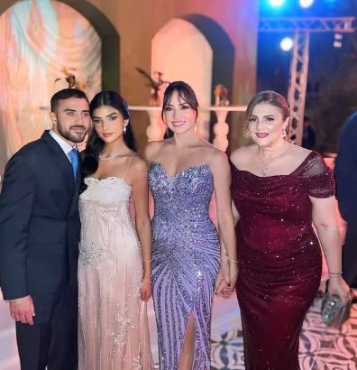 عمرو محمود ياسين يحتفل بخطوبة ابنته عالية في أجواء عائلية
