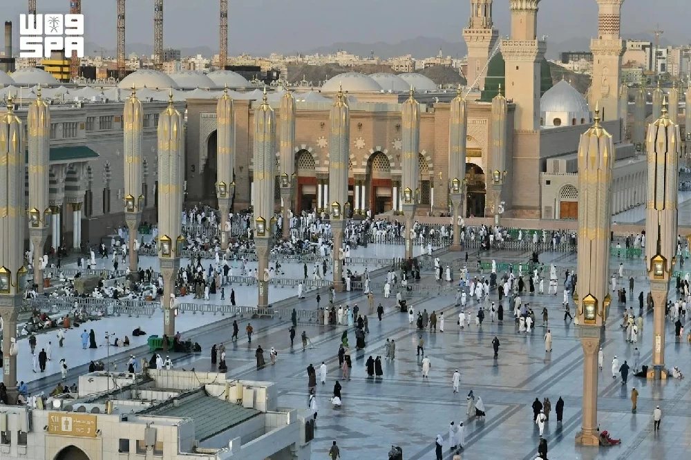أكثر من 21 مليون زائر للمسجد النبوي في سبتمبر