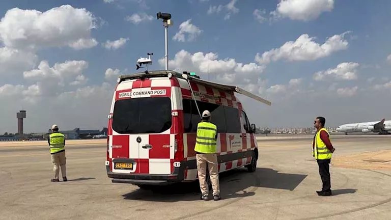 لأول مرة بمصر.. تجربة طوارئ واسعة النطاق بمطار القاهرة
