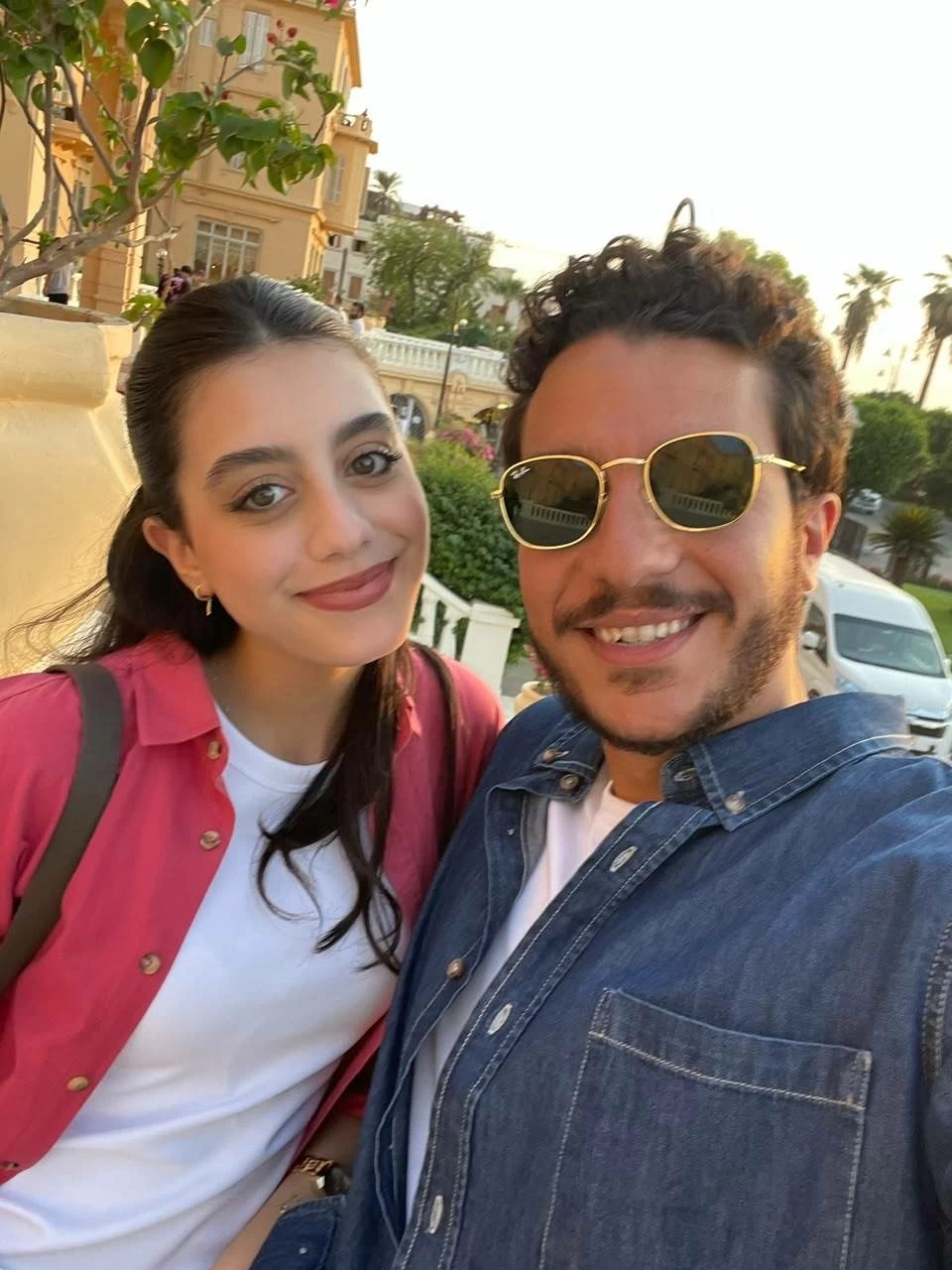 ياسمينا العبد تشارك صورًا من كواليس فيلم «ولا كان على البال»