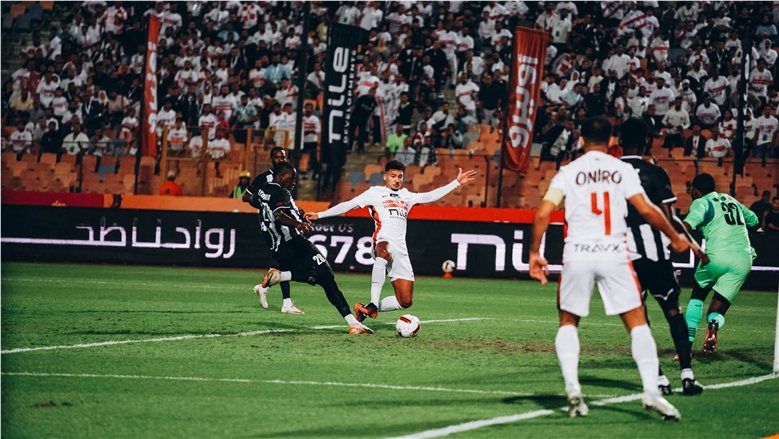 الزمالك ينهي الشوط الأول متقدمًا على الجيش الرواندي بهدف أحمد شريف في دوري أبطال إفريقيا