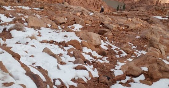 حالة الطقس اليوم السبت بجنوب سيناء.. الصغرى فى سانت كاترين 12 درجة