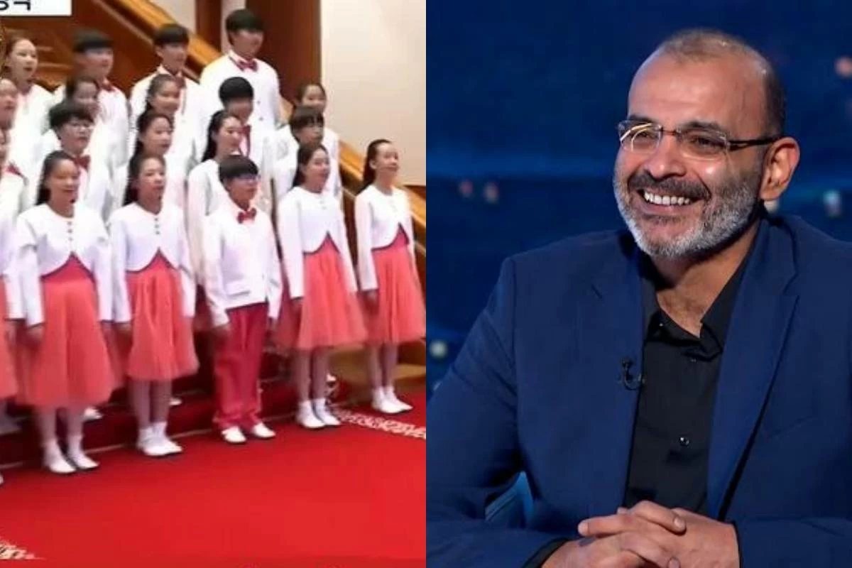 خلال زيارة الرئيس السيسي.. أيمن بهجت قمر يحتفي بغناء «فيها حاجة حلوة» في كوريا: You made my day